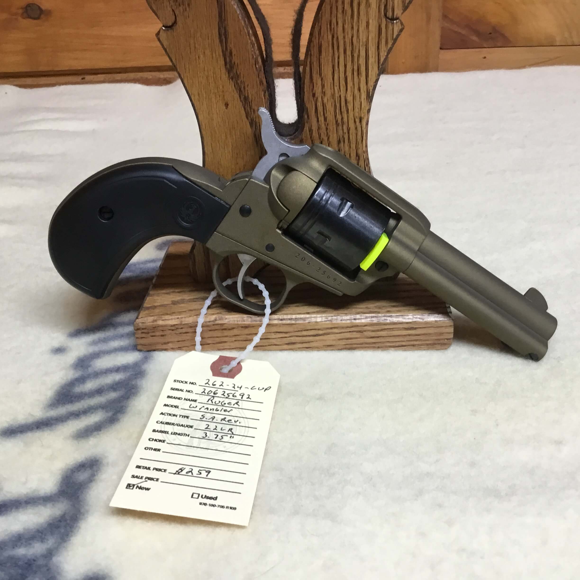 Ruger, Model Wrangler, Caliber 22lr, Single Action Revolver - Curt's Gun  Shop