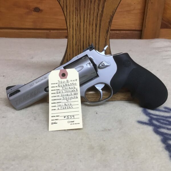 Taurus, 627 Tracker, Caliber 357Mag, Dual Action Revolver - Image 3