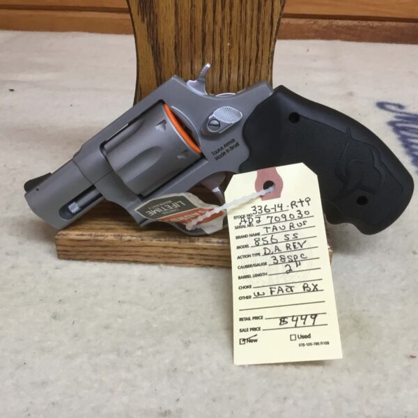 Taurus, Model 856ss, Caliber 38spc, Dual Action Revolver - Image 3
