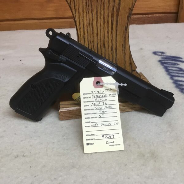 Girsan, Model MCP 35, Caliber 9mm, Semi Automatic Pistol - Image 2