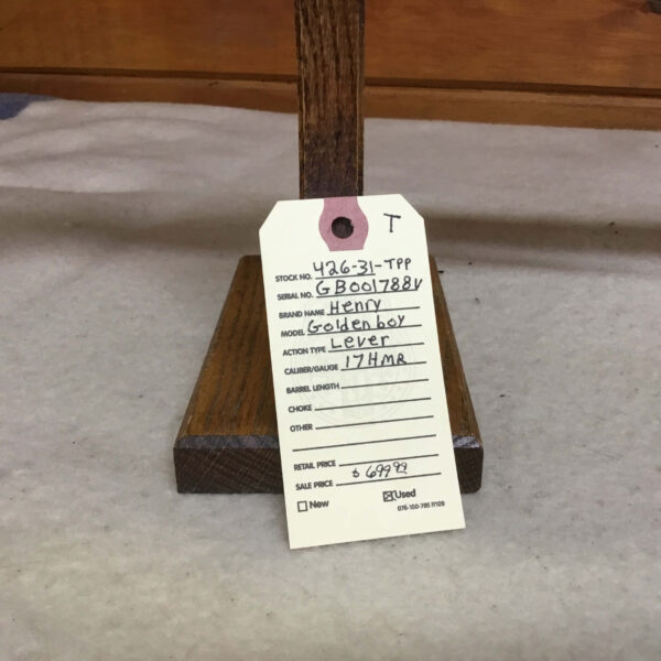 Henry, Golden Boy, Caliber 17 HMR, Lever Action Rifle - Image 3