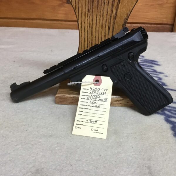 Ruger, 22/45 MKlll, Caliber 22LR, Semi Automatic Pistol - Image 3