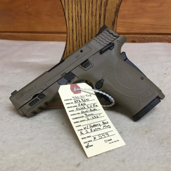 Smith & Wesson, Shield 2.0 EZ, Caliber 9mm, Semi Automatic Pistol - Image 3
