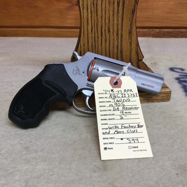 Taurus, M 905, Caliber 9MM, Dual Action Revolver - Image 2