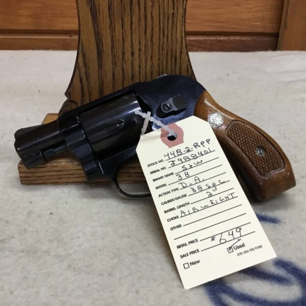 Smith & Wesson, Model 38, Caliber 38 Spcl., Dual Action Revolver - Image 3