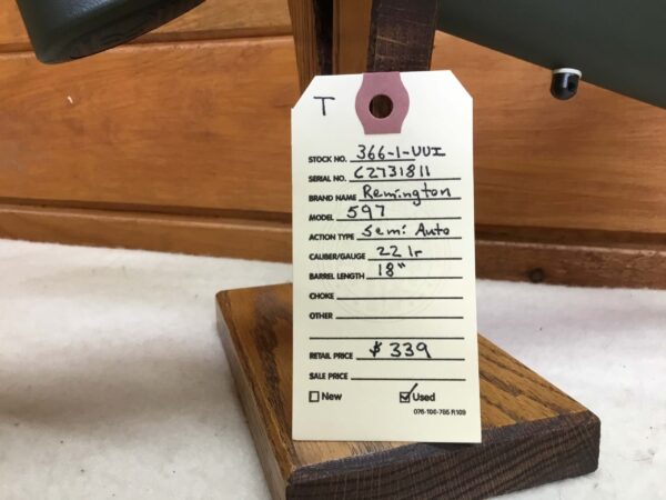 Remington, Model 597, Caliber 22 LR, Semi Automatic Rifle - Image 3