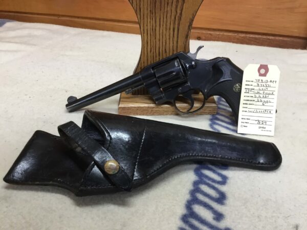 Colt, Model Official Police, Caliber 38 Special, Dual Action Revolver