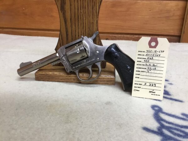 H&R, Model 930, Caliber 22 LR, Dual Action Revolver