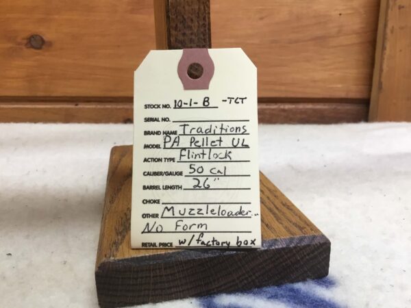 Traditions, PA Pellet Ultra-Light, 50 Cal, Flintlock Muzzleloader Rifle - Image 3