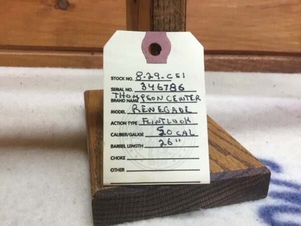 Thompson Center, Renegade, Caliber 50 Cal, Flintlock Muzzleloader Rifle - Image 7