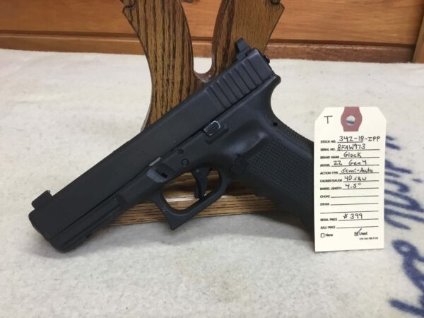 Glock, Model 22 Gen 4, Caliber 40 S&W, Semi Automatic Pistol