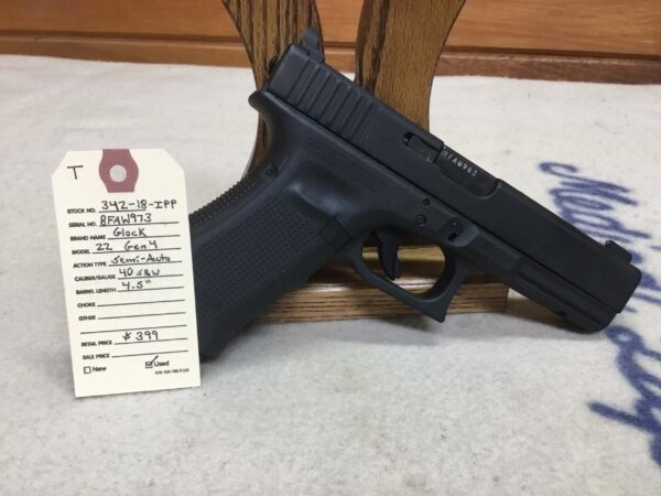 Glock, Model 22 Gen 4, Caliber 40 S&W, Semi Automatic Pistol - Image 2
