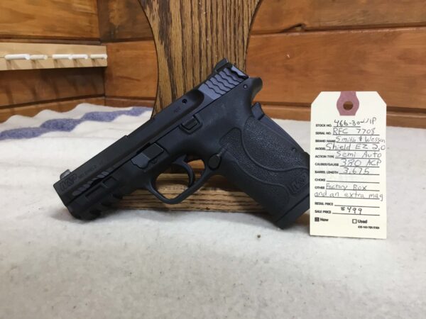 Smith and Wesson, Model Shield EZ 2.0, Caliber 9mm, Semi Automatic Pistol