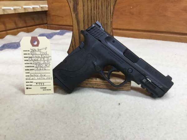 Smith and Wesson, Model Shield EZ 2.0, Caliber 9mm, Semi Automatic Pistol - Image 2