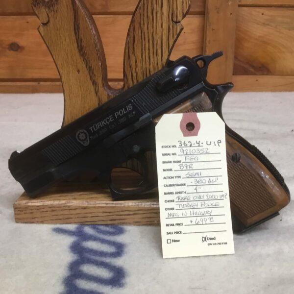 FEG, Model B9R, Caliber 380 ACP, Semi Automatic Pistol - Image 3