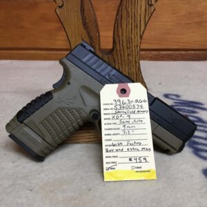 Springfield Armory, XDS-9, Caliber 9mm, Semi Automatic Pistol