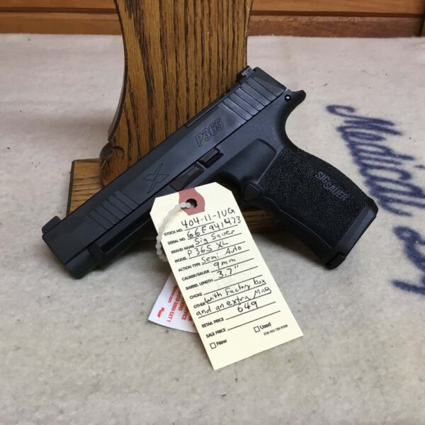 Sig Sauer, P365 XL, Caliber 9MM, Semi Automatic Pistol - Image 3