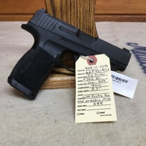 Sig Sauer, P365 XL, Caliber 9MM, Semi Automatic Pistol