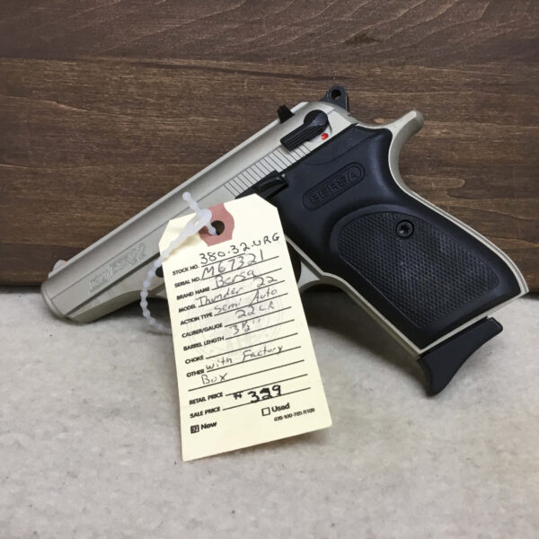 Bersa, Thunder 22, Caliber 22 LR, Semi Automatic Pistol - Image 3