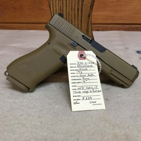 Glock, Model 19x, Caliber 9mm, Semi Automatic Pistol - Image 2