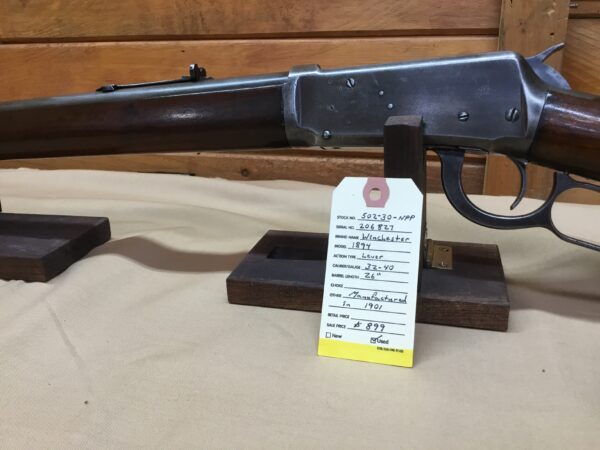 Winchester, Model 1894, Caliber 32-40, Lever Action Rifle - Image 3