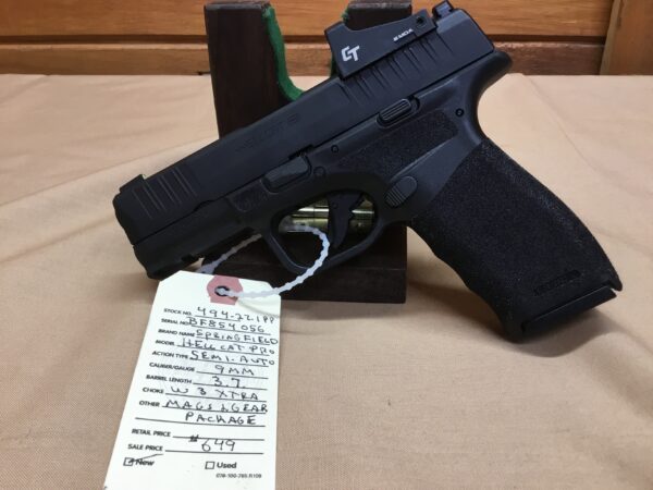 Springfield Armory, Hell Cat, 9MM, Semi Automatic Pistol