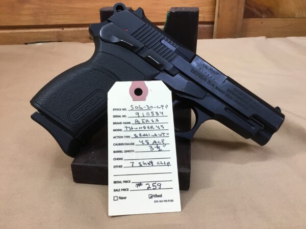 Bersa, Thunder 45, 45ACP, Semi Automatic Pistol