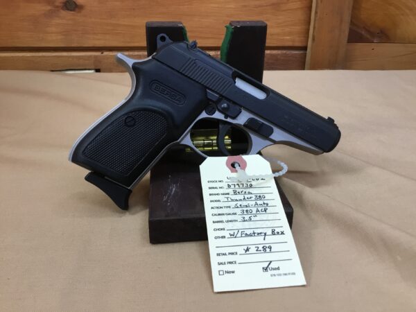Bersa, Thunder, Caliber 380 ACP, Semi Automatic Pistol - Image 2