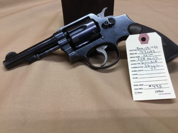Smith & Wesson, Pre M-10, 38 Spcl., Dual Action Revolver
