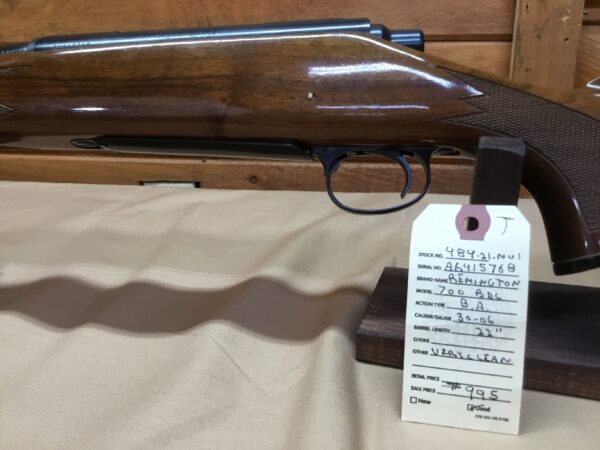 Remington, Model 700 BDL, Caliber 30-06, Bolt Action Rifle - Image 3