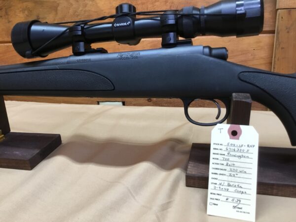 Remington, Model 700, Caliber 270 Win., Bolt Action Rifle - Image 3