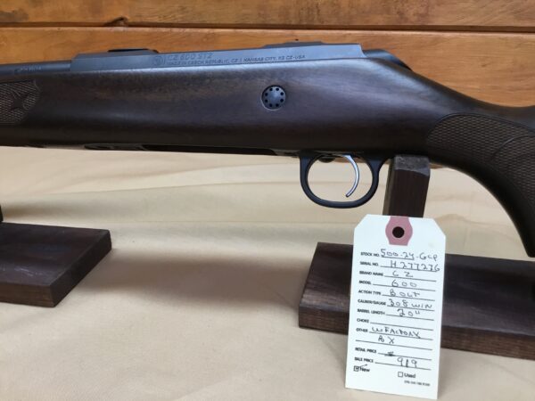 CZ Model 600, Caliber 308 Win., Bolt Action Rifle New - Image 3