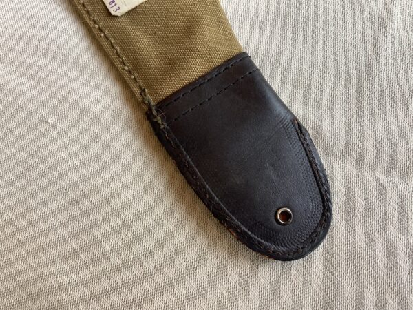 WWII USMC Depot Made Canvas Bayonet Scabbard Cover - Image 8
