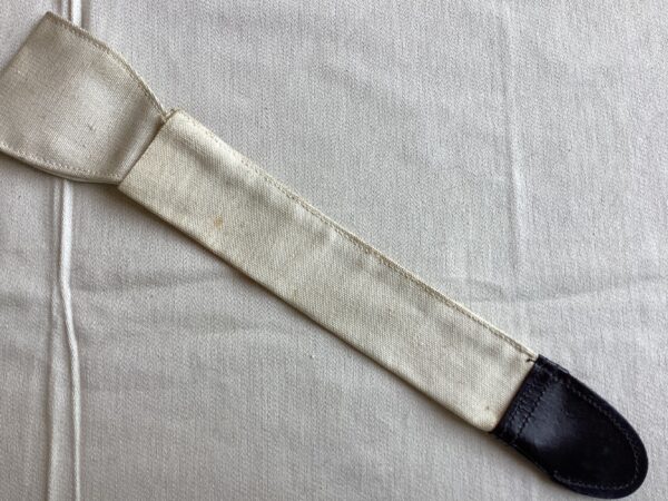 WWII US NAVY White SP Depot Made M1 Rifle Bayonet Scabbard Cover - Image 2