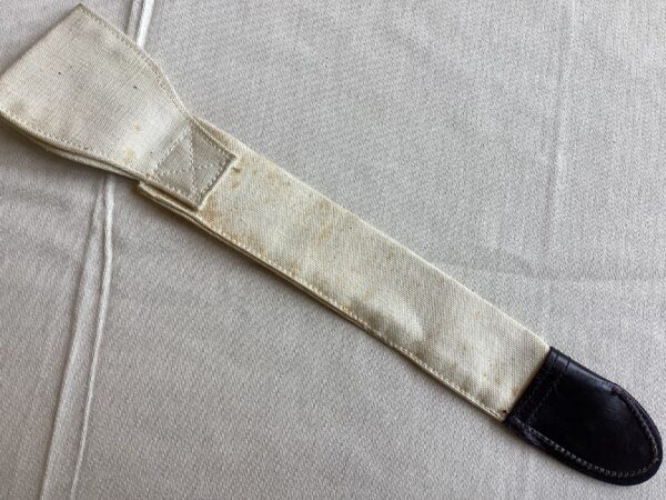 WWII US NAVY White SP Depot Made M1 Rifle Bayonet Scabbard Cover - Image 5