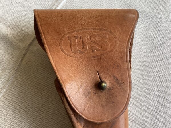 WWII USGI M1916 PISTOL HOLSTER 1911 COLT BOYT-44 - Image 3