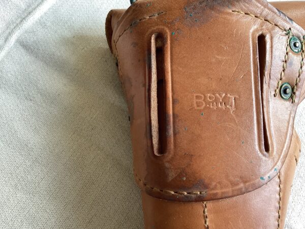 WWII USGI M1916 PISTOL HOLSTER 1911 COLT BOYT-44 - Image 6