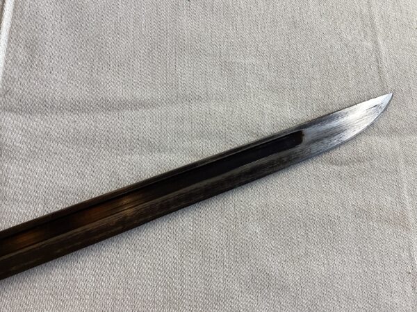 WWII Japanese Type 30 Arisaka Rifle Bayonet w/ Frog - Image 7