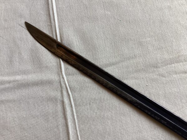 WWII Japanese Type 30 Arisaka Rifle Bayonet w/ Frog - Image 8