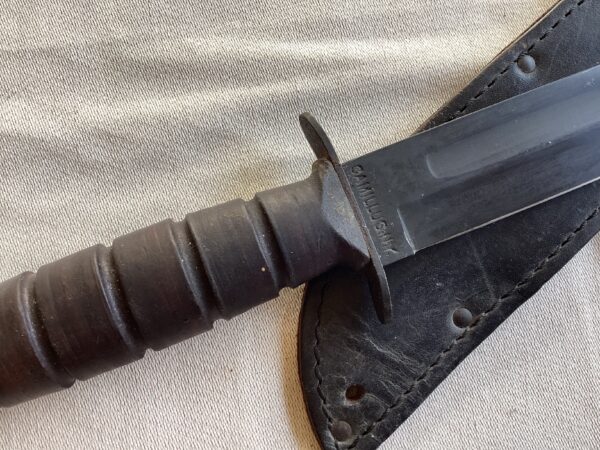 MINT 1970s Vietnam War Era USGI MKII Fighting Knife - Image 6