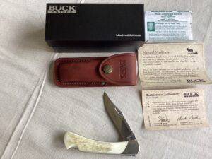 Buck Limited Edition #191/250 Model 111SP Custom Folding Knife
