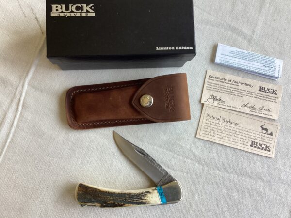 Buck Limited Edition #789/1000 Model 110 Folding Hunter Knife - Image 4