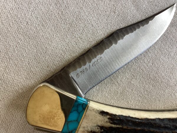 Buck Limited Edition #789/1000 Model 110 Folding Hunter Knife - Image 6