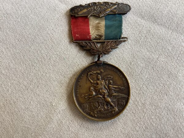 SPAN-AM War US Army Colorado Veterans Service Medal 1898-99