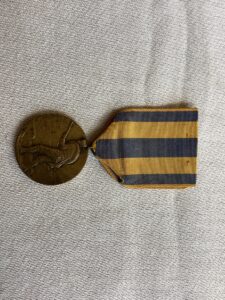 SPAN-AM War US Army NY Veterans Service Medal 1898-1900 Numbered