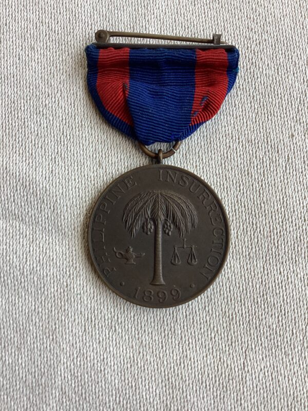 Span-Am War US Army Numbered Philippine Insurrection 1899 Medal
