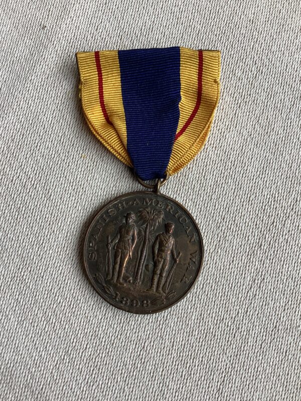 Numbered Connecticut Span-Am War Service Medal