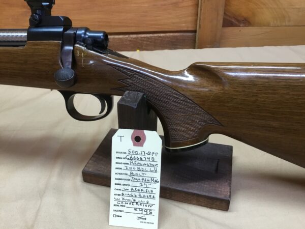 Remington, Model 700 BDL Left Handed, 7mm Rem Mag, Bolt Action - Image 3