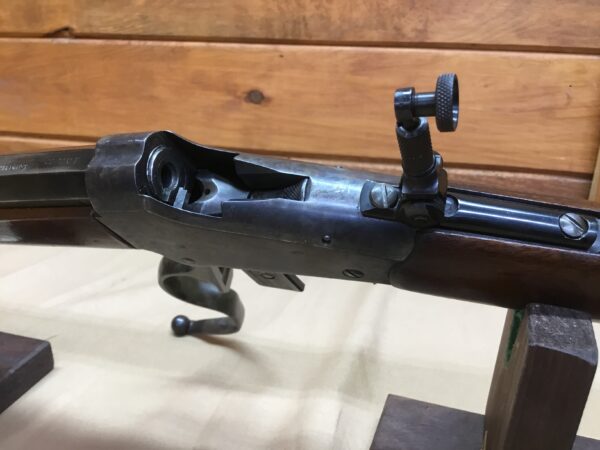 Winchester, Low Wall, 22 Hornet, Single Shot - Image 3