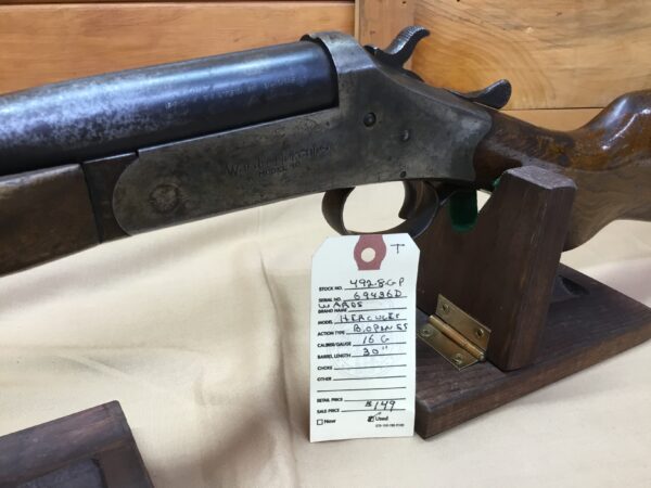 Wards Hercules, Model 10, 16Ga, Single Shot - Image 3